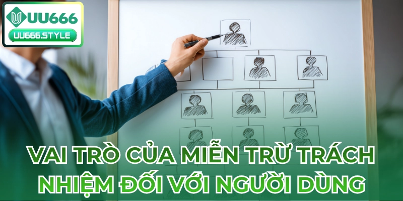 Vai trò của Miễn trừ trách nhiệm đối với người dùng